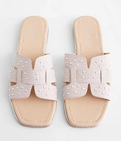 Faux Pearl Sandal