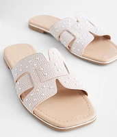 Faux Pearl Sandal