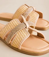 Raffia Glitz Sandal