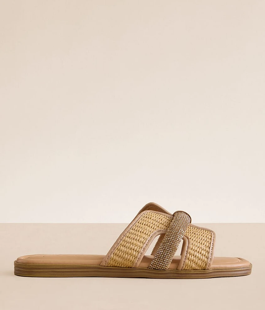 Raffia Glitz Sandal