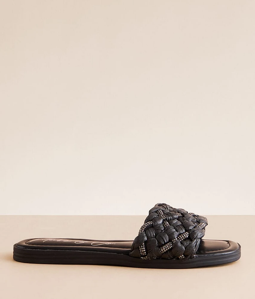 Raffia Glitz Sandal