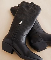Embroidered Western Boot