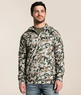 Waterfowl Quarter Zip Hooded Pullover