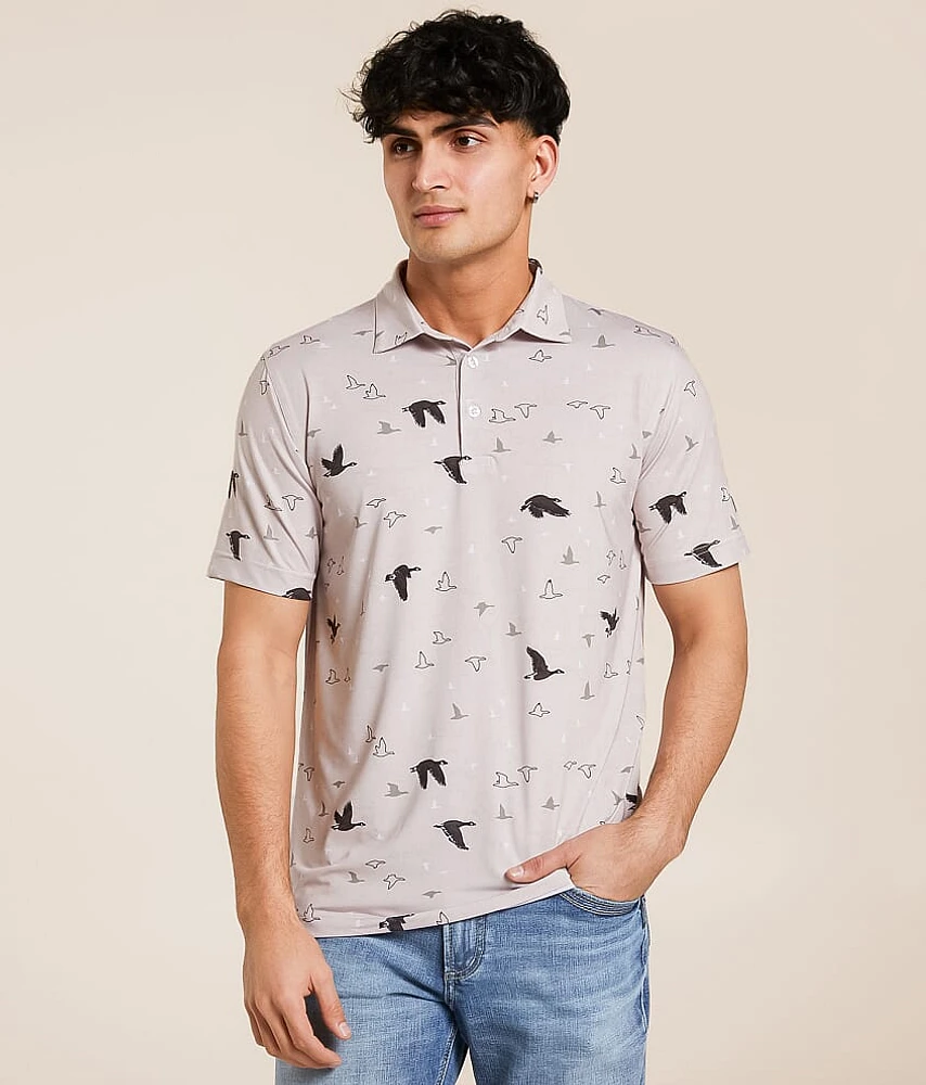Loosey Goosey Performance Stretch Polo