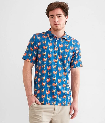 Waggle Cocky Rooster Performance Polo
