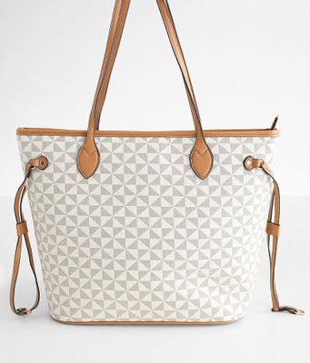 Tyler Rose Checkered Tote