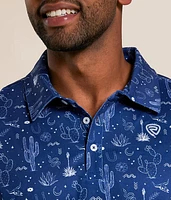Cactus Stretch Polo