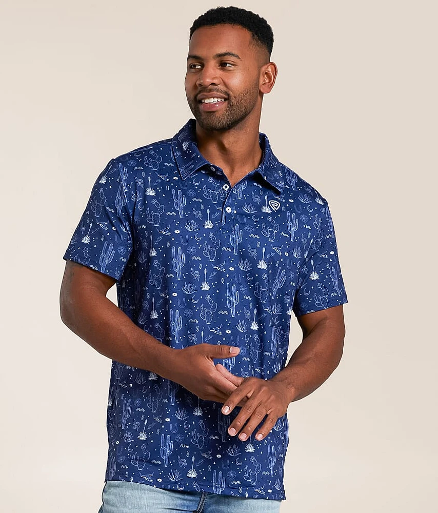 Cactus Stretch Polo