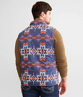 Melange Puffer Vest