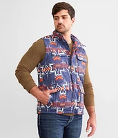 Melange Puffer Vest