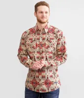 Rock & Roll Denim Southwestern Stretch Shirt