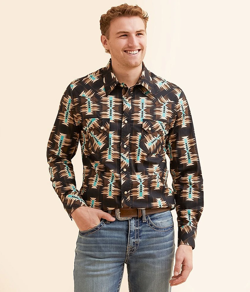 Dale Brisby Aztec Stretch Shirt