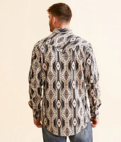 Serape Stripe Stretch Shirt