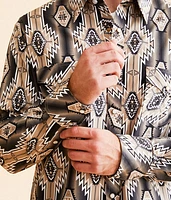 Serape Stripe Stretch Shirt