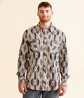 Serape Stripe Stretch Shirt