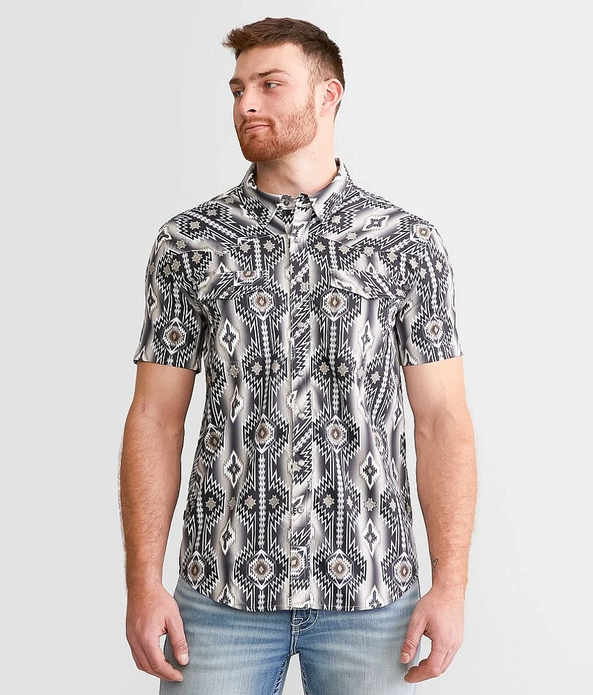 Rock & Roll Denim Western Tek Shirt