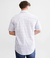 Linear Abstract Stretch Shirt