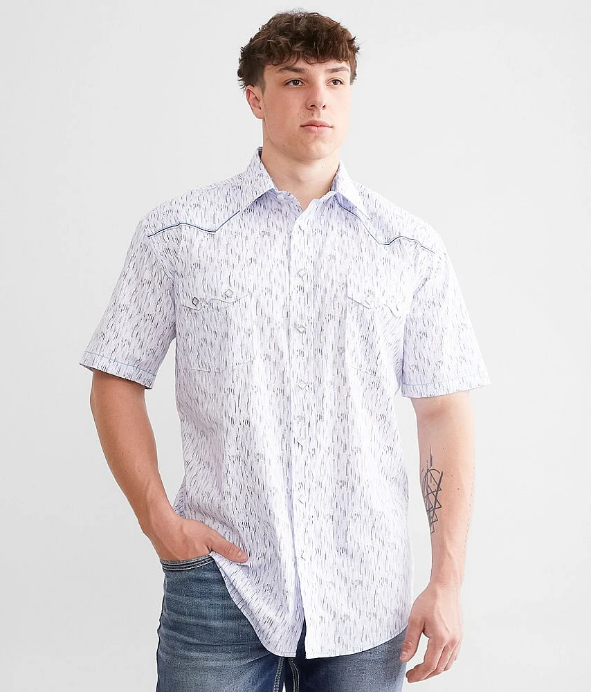 Panhandle Linear Abstract Stretch Shirt