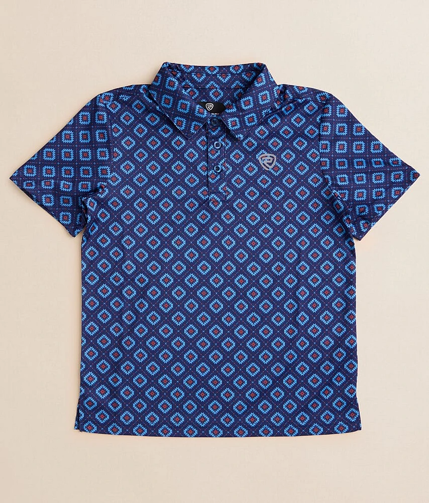 Boys - Printed Performance Polo