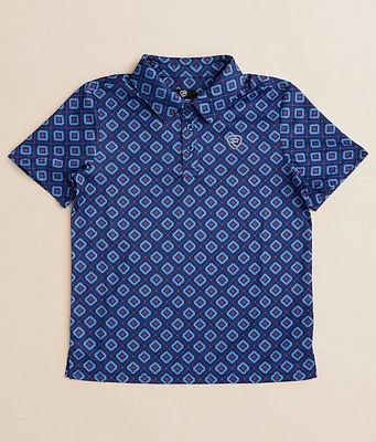 Boys - Printed Performance Polo