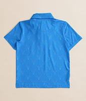 Boys - Longhorn Stretch Polo
