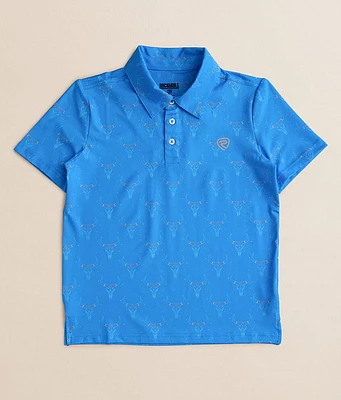Boys - Longhorn Stretch Polo
