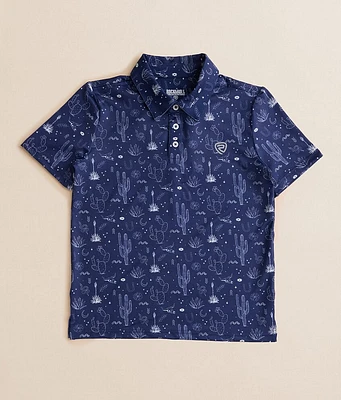 Boys - Conversational Stretch Polo