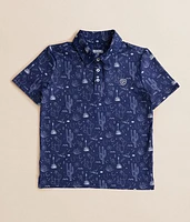 Boys - Conversational Stretch Polo