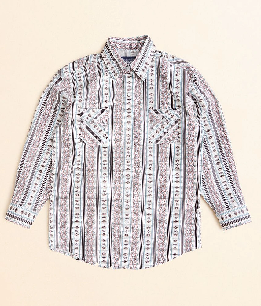 Boys - Panhandle Rough Stock Western Stretch Shirt