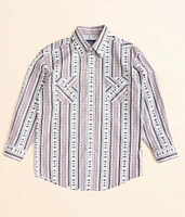 Boys - Panhandle Rough Stock Western Stretch Shirt