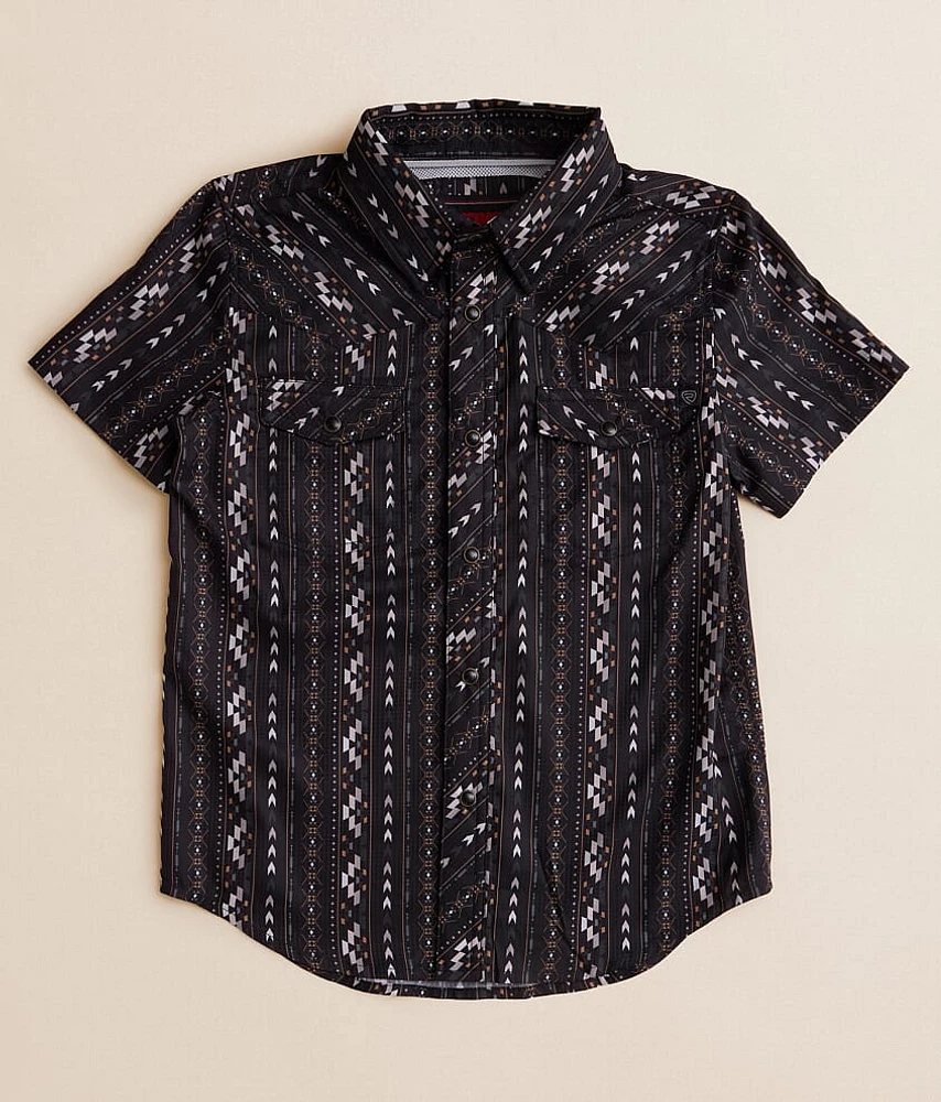 Boys - Aztec Tek Stretch Shirt