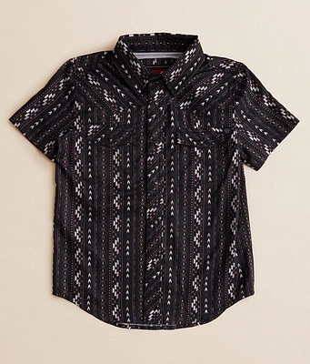 Boys - Aztec Tek Stretch Shirt