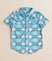 Boys - Aztec Tek Strech Shirt