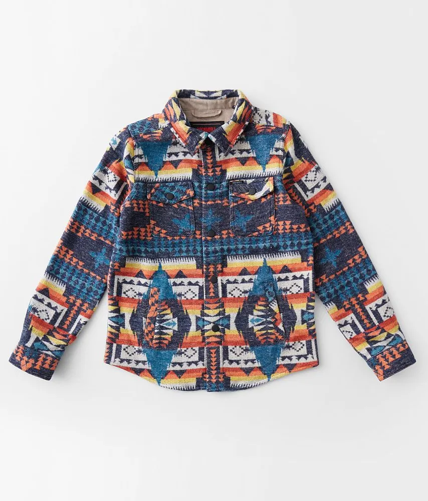 Boys - Aztec Jacquard Shirt