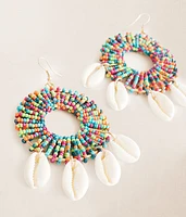 Puka Shell Drop Earring