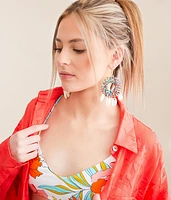 Puka Shell Drop Earring