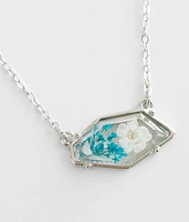 Pressed Flower Necklace