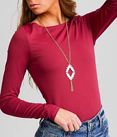 Aztec Pendant Necklace