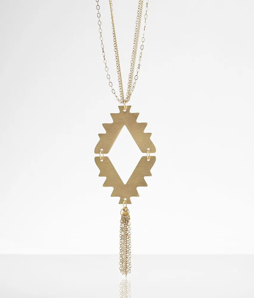 Aztec Pendant Necklace