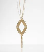 Aztec Pendant Necklace