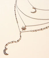 2 Pack Celestial Necklace Set