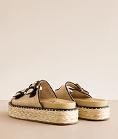 Ava Raffia Platform Sandal
