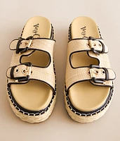 Ava Raffia Platform Sandal