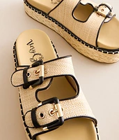 Ava Raffia Platform Sandal