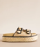 Ava Raffia Platform Sandal