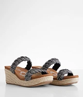 Davina Bedazzled Wedge Sandal