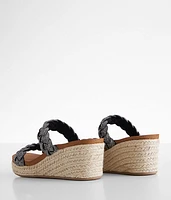 Davina Bedazzled Wedge Sandal