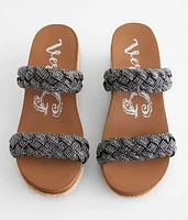 Davina Bedazzled Wedge Sandal