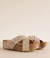 Faith Glitz Platform Sandal