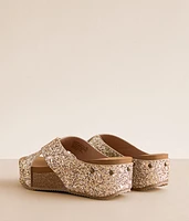 Faith Glitz Platform Sandal